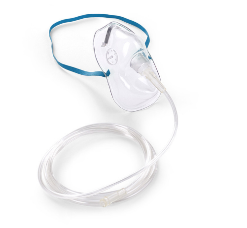 Маска киснева "ВОЛЕС" (педіатрична) з кисневою трубкою 2м